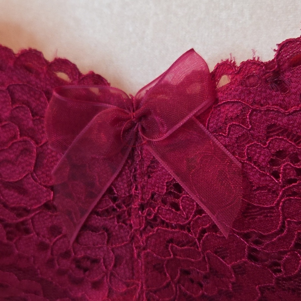 NWT Wacoal b.tempt'd Vibrant Lace Underwire Bra in Pink - Picture 6 of 8
